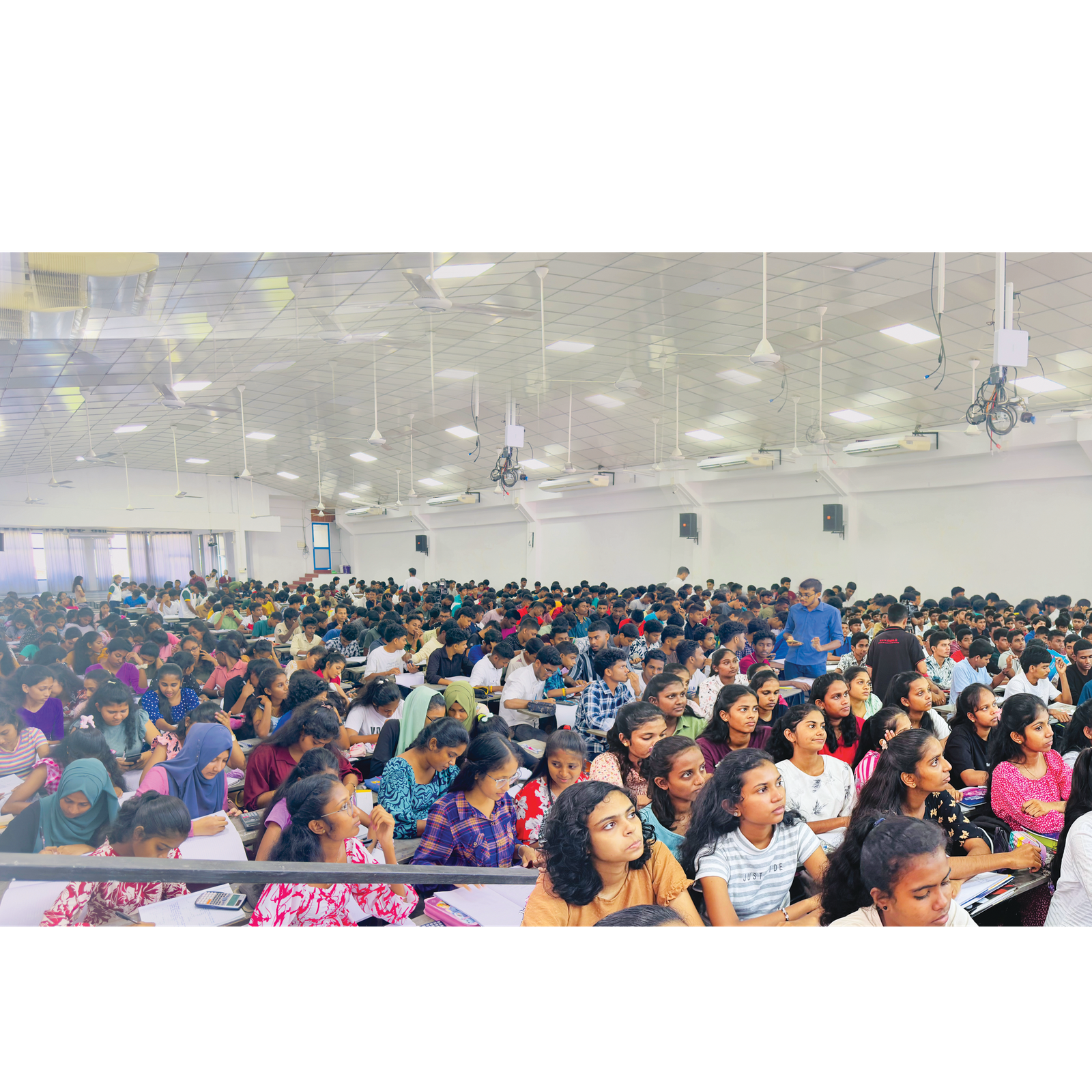 A/L Physics Students Auditorium Class